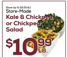 DeCicco & Sons Kale & Chickpea or Chickpea Salad offer