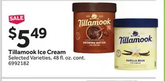 Stop&Shop Tillamook Ice Cream offer