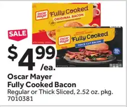 Stop&Shop Oscar Mayer Fully Cooked Bacon offer