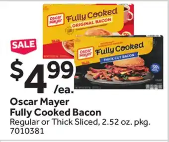 Stop&Shop Oscar Mayer Fully Cooked Bacon offer