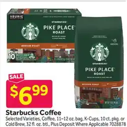 Stop&Shop Starbucks Coffee offer