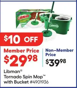 Lowe's Tornado Spin Mop with Bucket offer