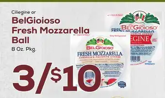 DeCicco & Sons BelGioioso Fresh Mozzarella Ball offer