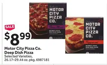 Stop&Shop Motor City Pizza Co. Deep Dish Pizza offer