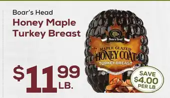 DeCicco & Sons Boar's Head Honey Maple Turkey Breast offer