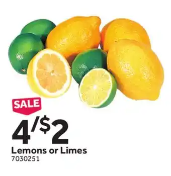 Stop&Shop Lemons or Limes offer