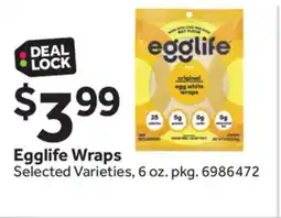 Stop&Shop Egglife Wraps offer