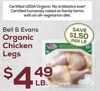 DeCicco & Sons Bell & Evans Organic Chicken Legs offer