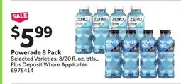 Stop&Shop Powerade 8 Pack offer