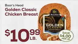 DeCicco & Sons Boar's Head Golden Classic Chicken Breast offer