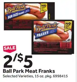 Stop&Shop Ball Park Meat Franks offer