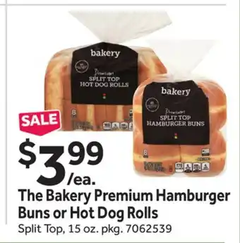 Stop&Shop The Bakery Premium Hamburger Buns or Hot Dog Rolls offer