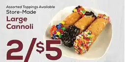 DeCicco & Sons Large Cannoli offer