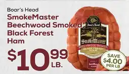 DeCicco & Sons Boar's Head SmokeMaster Beechwood Smoked Black Forest Ham offer