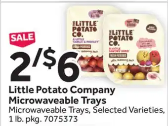 Stop&Shop Little Potato Company Microwaveable Trays offer