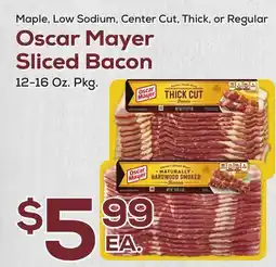 DeCicco & Sons Oscar Mayer Sliced Bacon offer