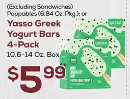 DeCicco & Sons Yasso Greek Yogurt Bars 4-Pack offer