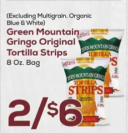 DeCicco & Sons Green Mountain Gringo Original Tortilla Strips offer