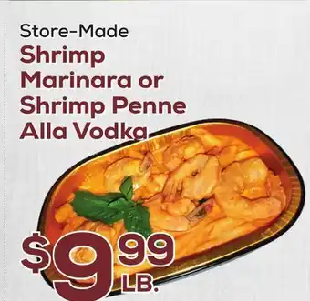 DeCicco & Sons Shrimp Marinara or Shrimp Penne Alla Vodka offer