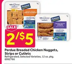 Stop&Shop Perdue Breaded Chicken Nuggets, Strips or Cutlets offer