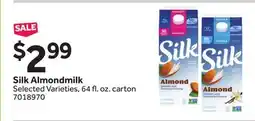 Stop&Shop Silk Almondmilk offer