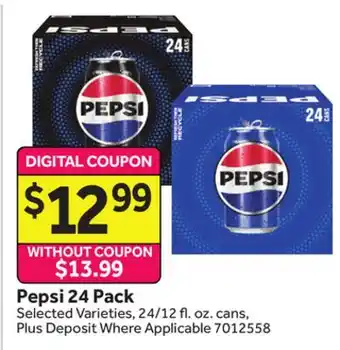 Stop&Shop Pepsi 24 Pack offer