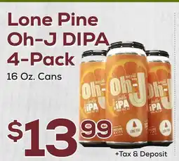 DeCicco & Sons Lone Pine Oh-J DIPA 4-Pack offer