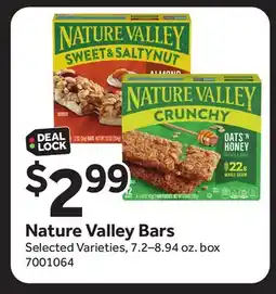 Stop&Shop Nature Valley Bars offer