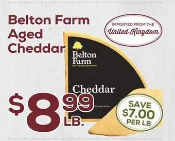 DeCicco & Sons Belton Farm Aged Cheddar offer