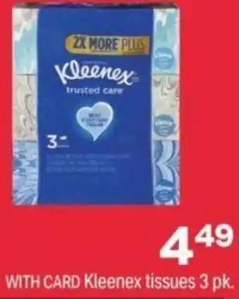 CVS Kleenex Tissues offer