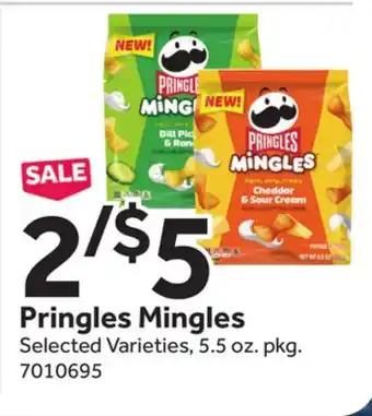 Stop&Shop Pringles Mingles offer