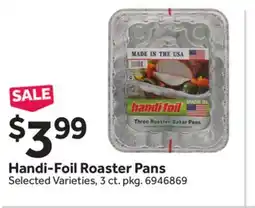 Stop&Shop Handi-Foil Roaster Pans offer