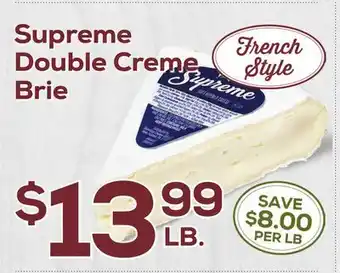 DeCicco & Sons Supreme Double Creme Brie offer