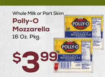 DeCicco & Sons Polly-O Mozzarella offer