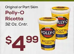 DeCicco & Sons Polly-O Ricotta offer