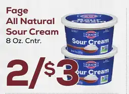 DeCicco & Sons Fage All Natural Sour Cream offer