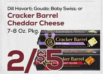 DeCicco & Sons Cracker Barrel Cheddar Cheese offer