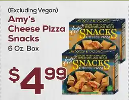 DeCicco & Sons Amy's Cheese Pizza Snacks offer