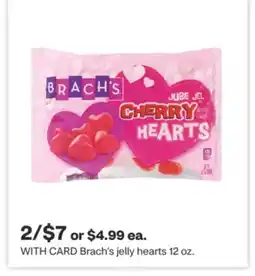 CVS Brach's jelly hearts 12 oz offer