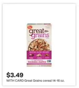 CVS Great Grains cereal offer