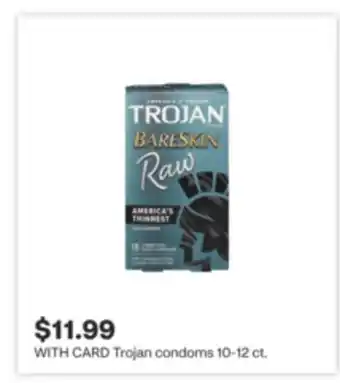 CVS Trojan condoms offer