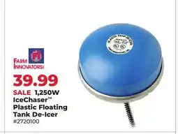 Runnings 1, 250W IceChaser Plastic Floating Tank De-Icer offer