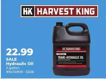 Runnings Harvest King Hydraulic Oil offer