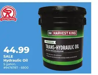 Runnings Hydraulic Oil offer