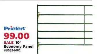 Runnings Priefert 10' Economy Panel offer