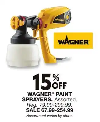 Blain's Farm & Fleet WAGNER PAINT SPRAYERS offer