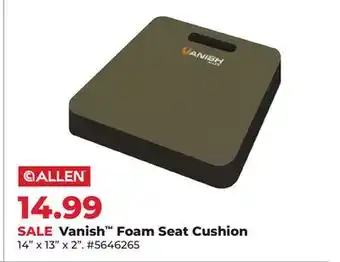 Runnings ALLEN Vanish Foam Seat Cushion offer