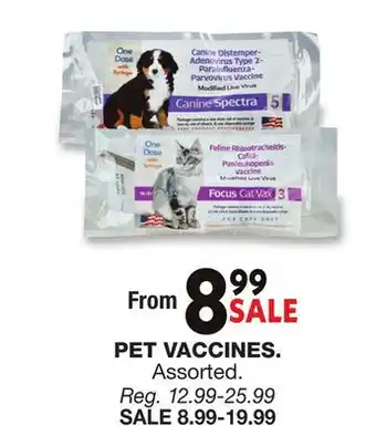 Blain's Farm & Fleet PET VACCINES offer