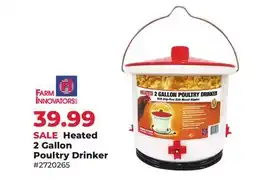 Runnings Heated 2 Gallon Poultry Drinker offer