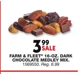 Blain's Farm & Fleet FARM & FLEET 16-OZ DARK CHOCOLATE MEDLEY MIX offer